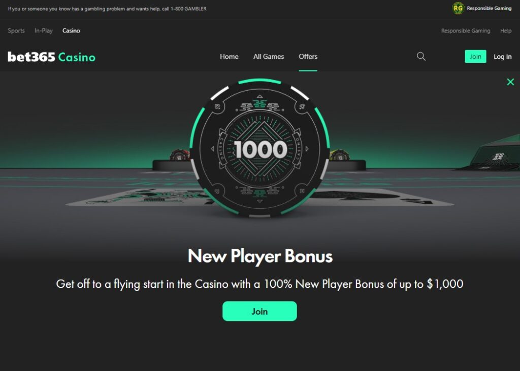 Bet365 Casino NJ